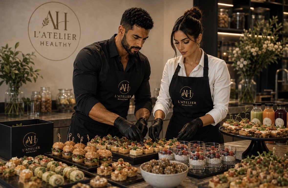Les fondateurs de L'Atelier Healthy